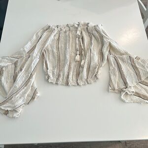 Vintage Havana Off the Shoulder Top Small